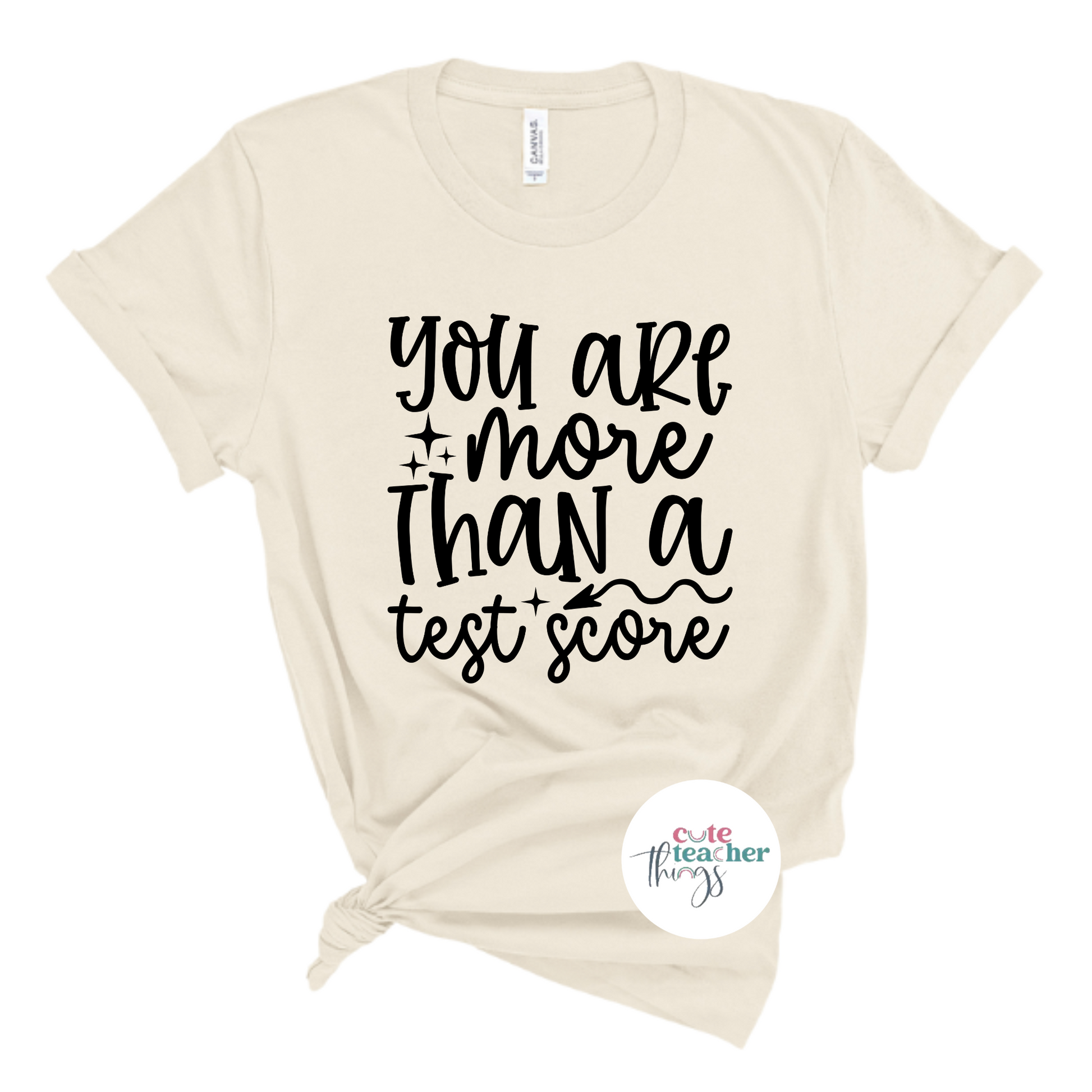 you are more than a test score tee, teacher test life shirt, test day gift
